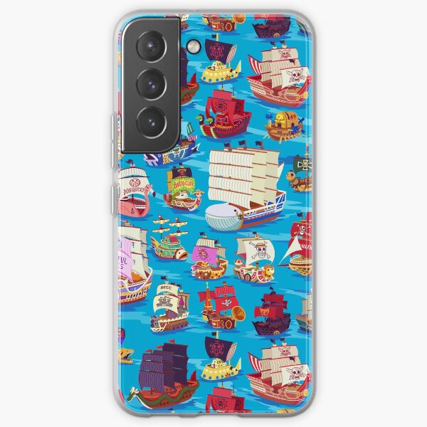 Thousand Sunny and Friends Pattern Samsung Galaxy Soft Case