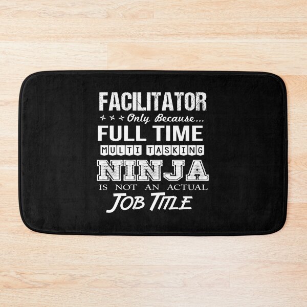Artikelvorschau, Facilitator T-Shirt - Multitasking Ninja Job Geschenkartikel T-Shirt entworfen und verkauft von bramlettaw.