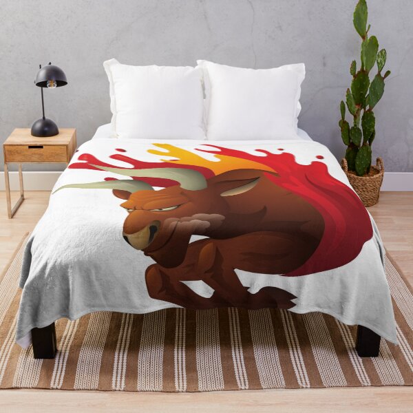 Item preview, Smiling Charging Bull designed and sold by Tropium-Designs.