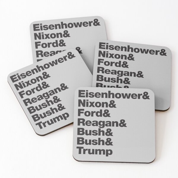 Item preview, Recent Republican US Presidents - For Supporters of the Republican Party designed and sold by Rhu Creations.