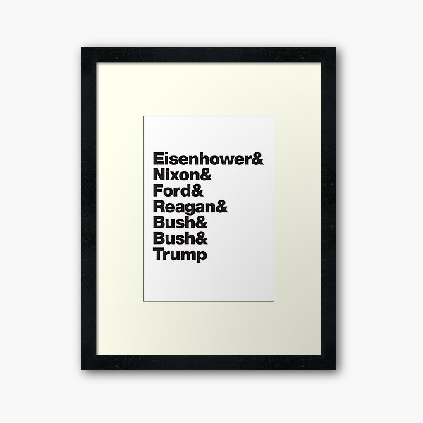 Item preview, Recent Republican US Presidents - For Supporters of the Republican Party designed and sold by Rhu Creations.