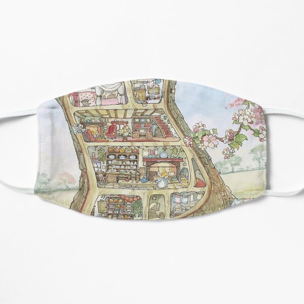 Crabapple Cottage Flat Mask