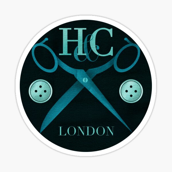 Hawkes&Cheney, time-travelling tailors Sticker