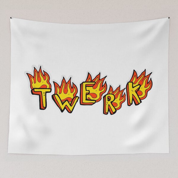 Item preview, Twerk it. Twerking dance. Twerk booty. Fire twerking designed and sold by soniaaseguin.