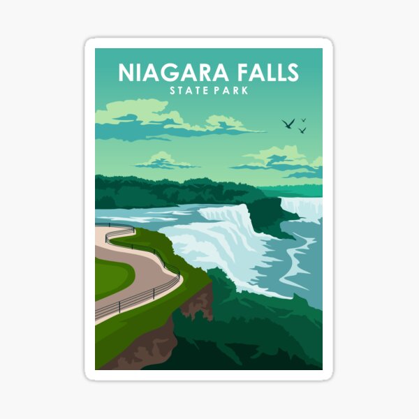 Artikel-Vorschau von Niagara Falls State Park Reiseplakat, designt und verkauft von Stadify.