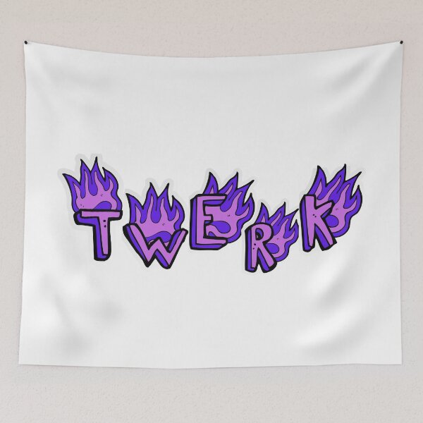 Item preview, Twerk it. Twerking dance. Twerk booty. Fire twerking designed and sold by soniaaseguin.