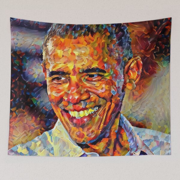 Item preview, smiles obama reprint designed and sold by dioenime.