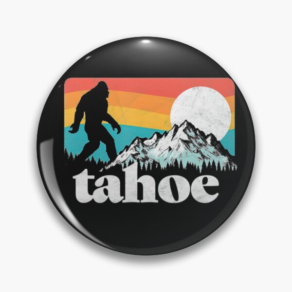 Item preview, Lake Tahoe Retro National Park Mountains designed and sold by Clavitaps.