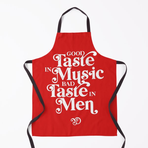 Item preview, Good Taste in Music, Bad Taste in Men, funny sarcastic retro 60s 70s design designed and sold by emmjott.