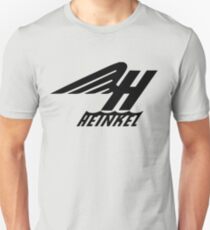 Heinkel Flugzeugwerke Logo (Black) Slim Fit T-Shirt