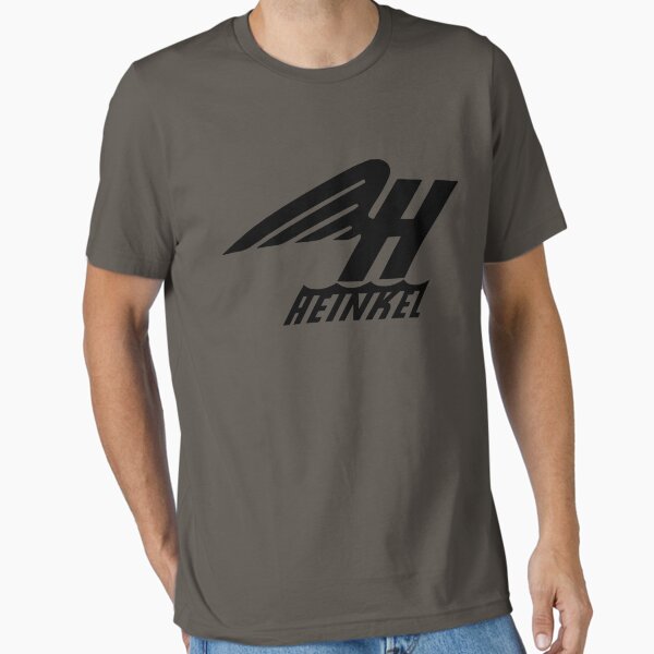 Item preview, Heinkel Flugzeugwerke Logo (Black) designed and sold by warbirdwear.