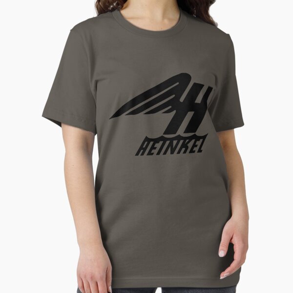 Vista previa del artículo con la obra «Logotipo de Heinkel Flugzeugwerke (negro)», diseñado y vendido por warbirdwear.