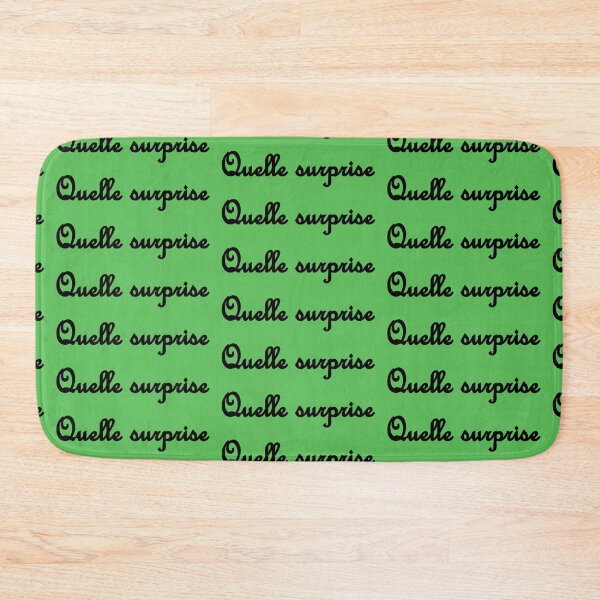 Item preview, Quelle surprise French surprise sarcasm irony (black) designed and sold by SolidEarthArt.