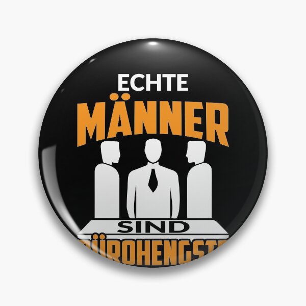 Item preview, ECHTE MAeNNER SIND BUeROHENGSTE designed and sold by Spirit-Designs.