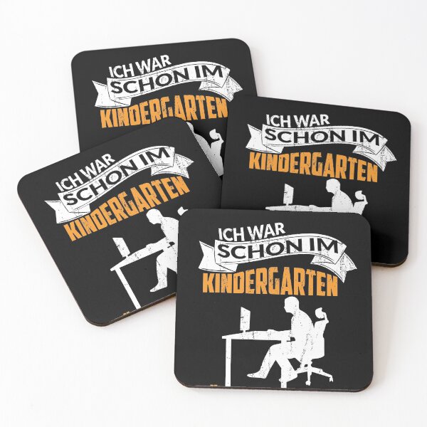 Artikelvorschau, ICH WAR SCHON IM KINDERGARTEN BÜROHENGST entworfen und verkauft von Spirit-Designs.