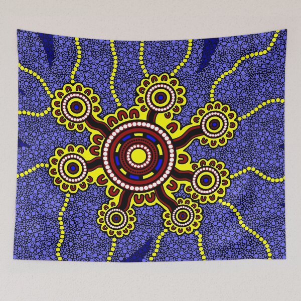 Item preview, Authentic Aboriginal Art -  designed and sold by HogarthArts.