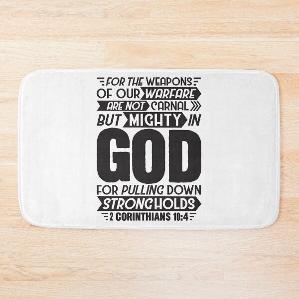 Item preview, 2 Corinthians 10:4 designed and sold by plushism.