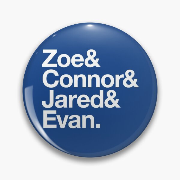 Item preview, Zoe & Connor & Jared & Evan - Dear Evan Hansen designed and sold by w1ckerman.