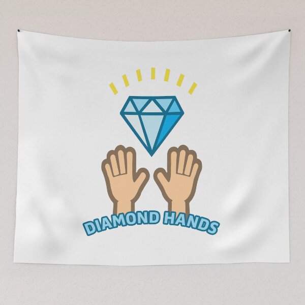 Item preview, Diamond Hands Tendies To The Moon YOLO designed and sold by Sector18.
