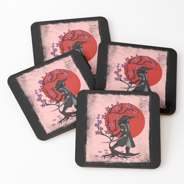 Item preview, Japanese Vintage Cherry Blossom Sakura Samurai designed and sold by FalkDania.