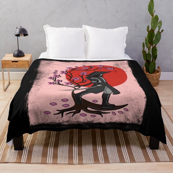 Item preview, Japanese Vintage Cherry Blossom Sakura Samurai designed and sold by FalkDania.