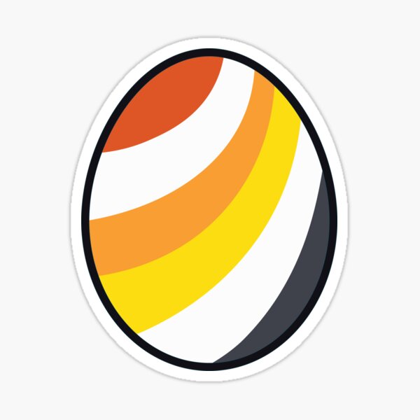 Item preview, Egg | Red Orange Yellow | Stripes designed and sold by Wintre2.