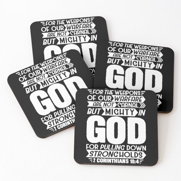 Item preview, 2 Corinthians 10:4 designed and sold by plushism.