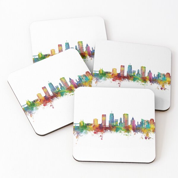 Item preview, Akron Ohio Skyline designed and sold by ArtPrints.