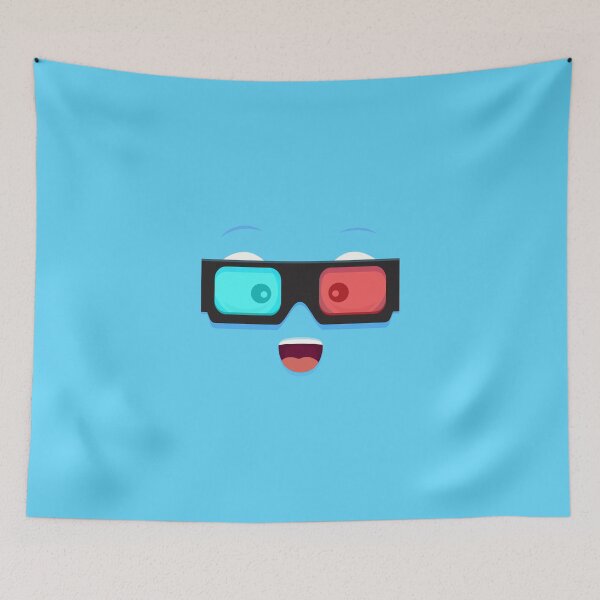 Item preview, 3d Glasses Comic Face designed and sold by classicdshop.