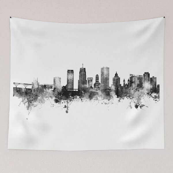 Item preview, Akron Ohio Skyline designed and sold by ArtPrints.