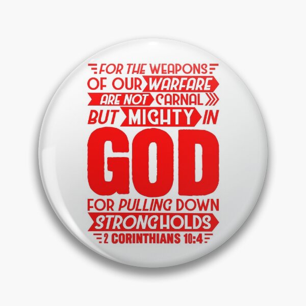 Item preview, 2 Corinthians 10:4 designed and sold by plushism.