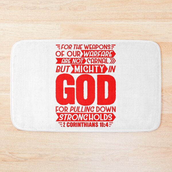 Item preview, 2 Corinthians 10:4 designed and sold by plushism.
