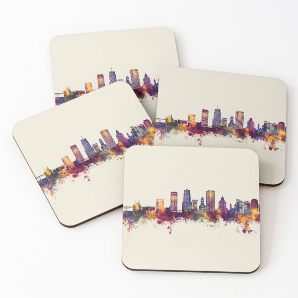 Item preview, Akron Ohio Skyline designed and sold by ArtPrints.