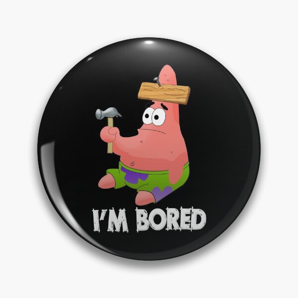Item preview, Patrick I'm Bored designed and sold by ShotEsquire.