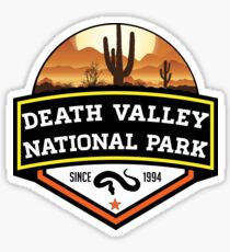 DEATH VALLEY NATIONAL PARK CALIFORNIA CACTUS HIKE HIKING CAMP CAMPING SNAKE Sticker