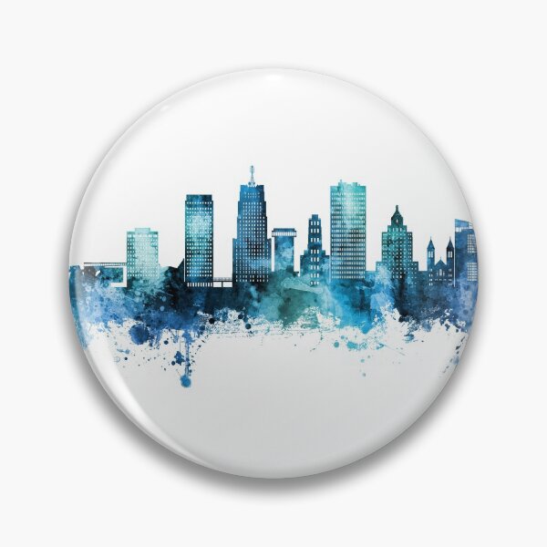 Item preview, Akron Ohio Skyline designed and sold by ArtPrints.