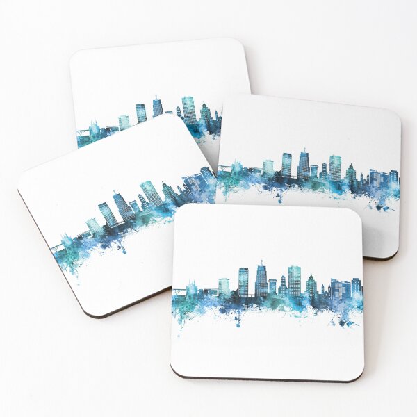 Item preview, Akron Ohio Skyline designed and sold by ArtPrints.