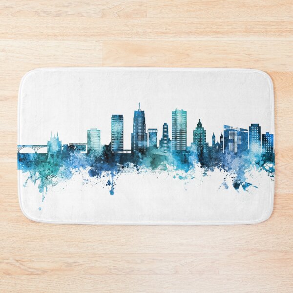 Item preview, Akron Ohio Skyline designed and sold by ArtPrints.