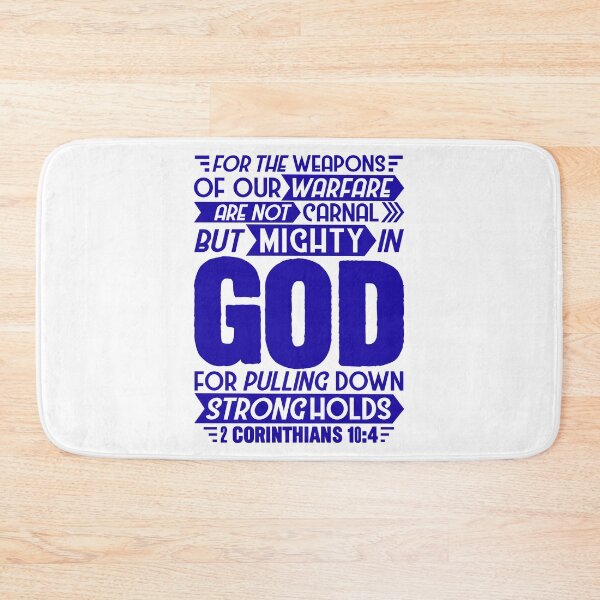 Item preview, 2 Corinthians 10:4 designed and sold by plushism.