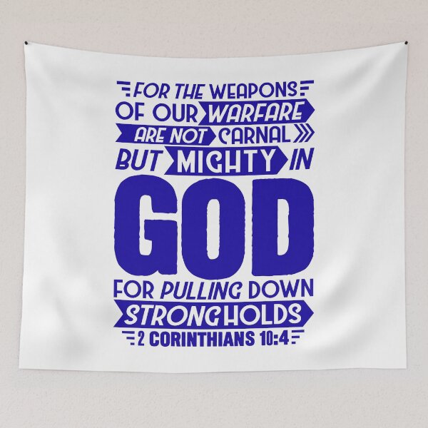 Item preview, 2 Corinthians 10:4 designed and sold by plushism.