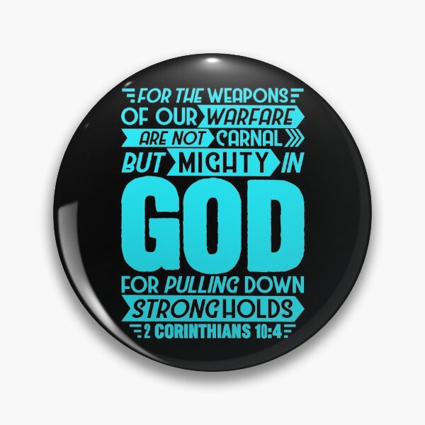 Item preview, 2 Corinthians 10:4 designed and sold by plushism.