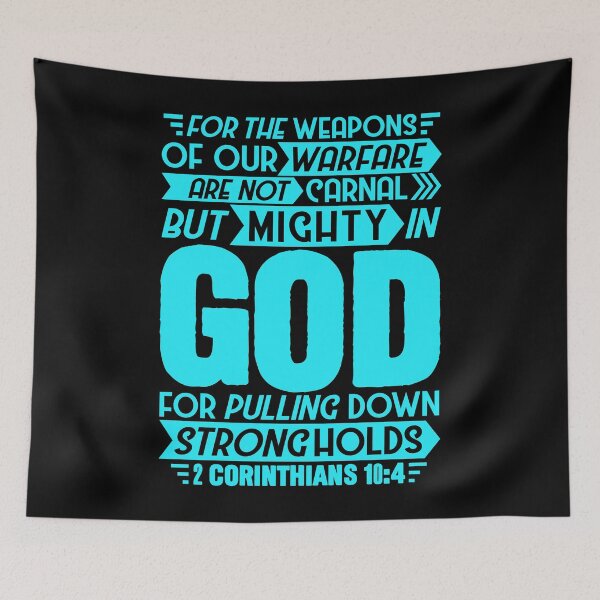 Item preview, 2 Corinthians 10:4 designed and sold by plushism.