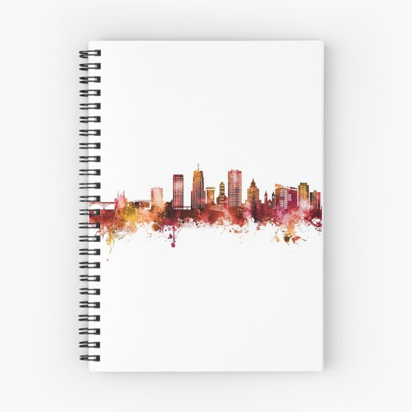 Item preview, Akron Ohio Skyline designed and sold by ArtPrints.