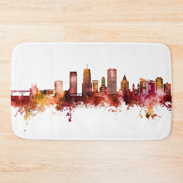 Item preview, Akron Ohio Skyline designed and sold by ArtPrints.