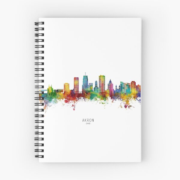 Item preview, Akron Ohio Skyline designed and sold by ArtPrints.