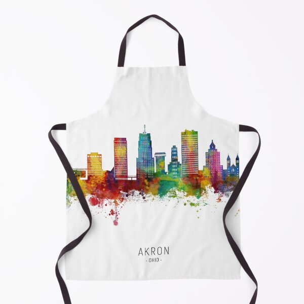 Item preview, Akron Ohio Skyline designed and sold by ArtPrints.