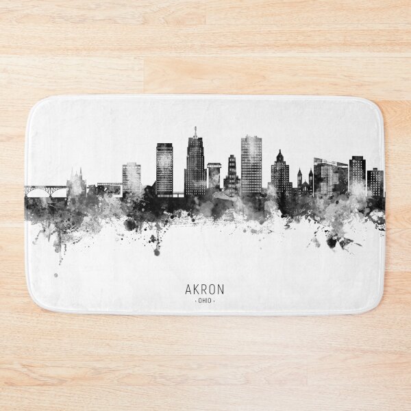Item preview, Akron Ohio Skyline designed and sold by ArtPrints.