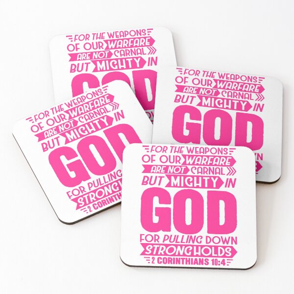 Item preview, 2 Corinthians 10:4 designed and sold by plushism.