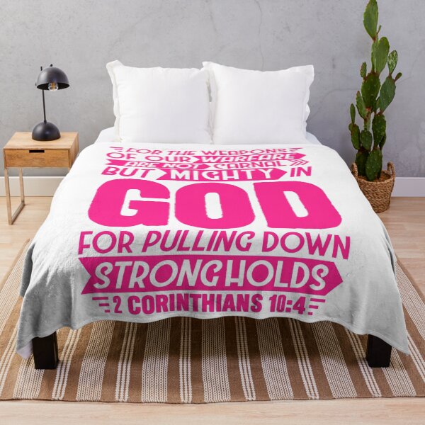 Item preview, 2 Corinthians 10:4 designed and sold by plushism.