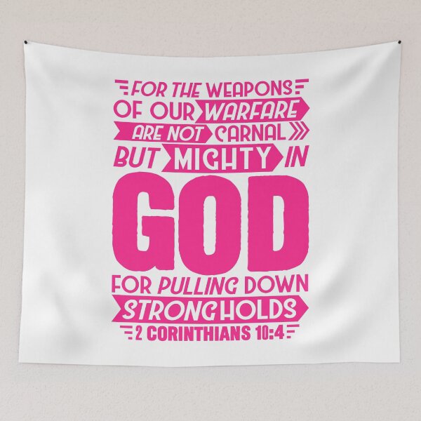 Item preview, 2 Corinthians 10:4 designed and sold by plushism.